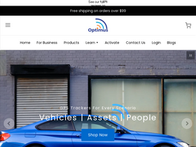 'optimustracker.com' screenshot