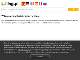 'ling.pl' screenshot