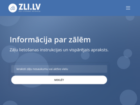 'zalulietosanasinstrukcija.lv' screenshot
