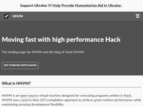 'hhvm.com' screenshot