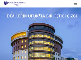'ufuk.edu.tr' screenshot