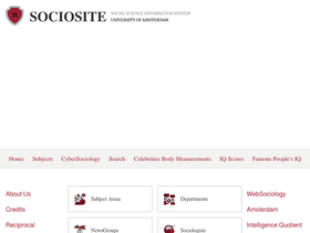'sociosite.net' screenshot