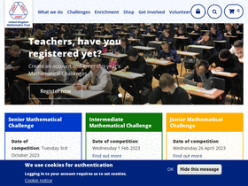 'ukmt.org.uk' screenshot