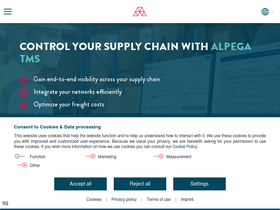 'alpegagroup.com' screenshot