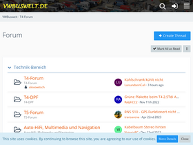 'vwbuswelt.de' screenshot