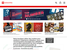 'variantes.com' screenshot