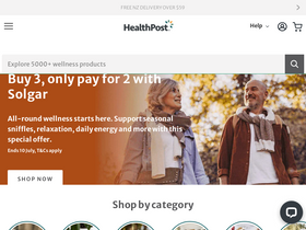 'healthpost.co.nz' screenshot