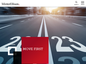 'minterellison.com' screenshot