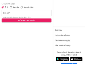 'phatnguoi.com' screenshot