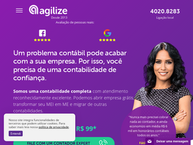 'agilize.com.br' screenshot