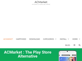 'acmarket-app.com' screenshot