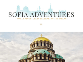 'sofiaadventures.com' screenshot