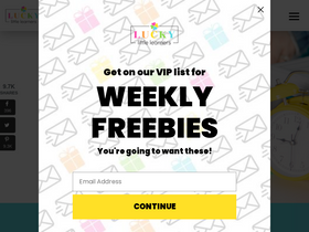 'luckylittlelearners.com' screenshot