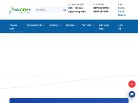 'genplus.vn' screenshot