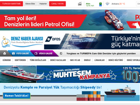 'denizhaber.net' screenshot