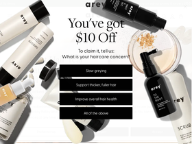Arey website screenshot