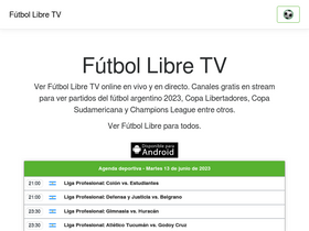 'futbollibre.lol' screenshot