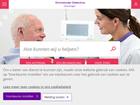 'ommelanderziekenhuis.nl' screenshot