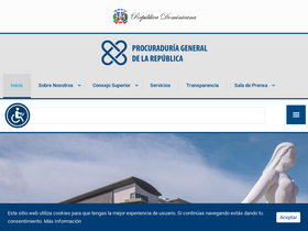 'pgr.gob.do' screenshot
