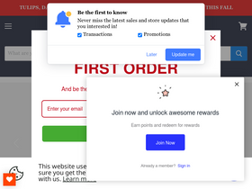 Caribbeangardenseed homepage screenshot