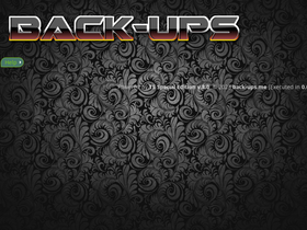 'back-ups.me' screenshot