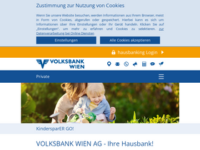 'volksbankwien.at' screenshot