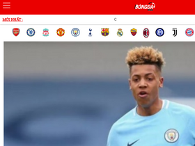 'bongda.com.vn' screenshot