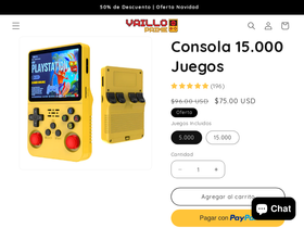 vailloprime.com homepage screenshot