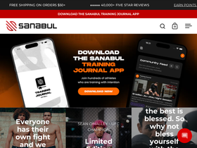 sanabul.com homepage screenshot