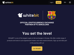 'whitebit.com' screenshot