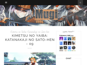 'mugi-subs.blogspot.com' screenshot