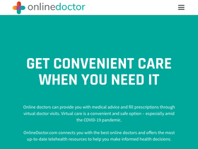 'onlinedoctor.com' screenshot