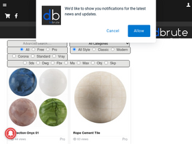 '3dbrute.com' screenshot