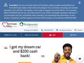 'mvcu.com' screenshot