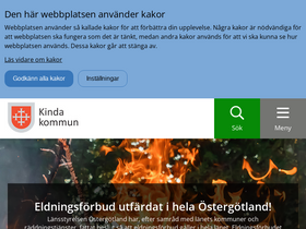 'kinda.se' screenshot