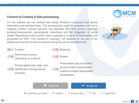 'mcm-systeme.de' screenshot
