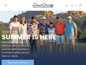 'goodgoodgolf.com' screenshot