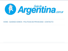 'guiadeargentina.com.ar' screenshot