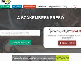 'fix24.hu' screenshot