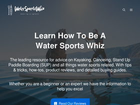 'watersportswhiz.com' screenshot