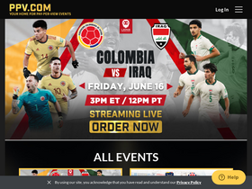 'ppv.com' screenshot