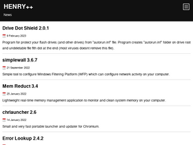 'henrypp.org' screenshot