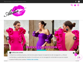 'atelierbadajoz.com' screenshot