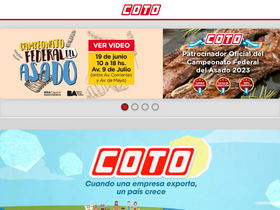 'coto.com.ar' screenshot