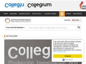 'arteinformado.com' screenshot