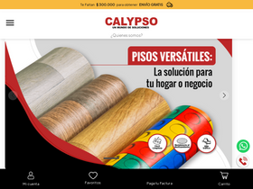 'tiendascalypso.com' screenshot
