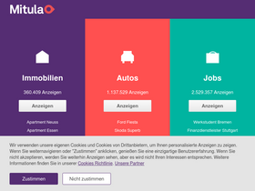 'mitula.de' screenshot