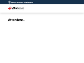 'aslsassari.it' screenshot