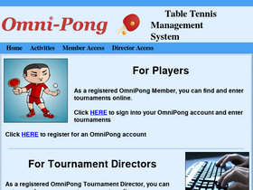 'omnipong.com' screenshot