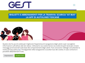 'gestramvia.it' screenshot